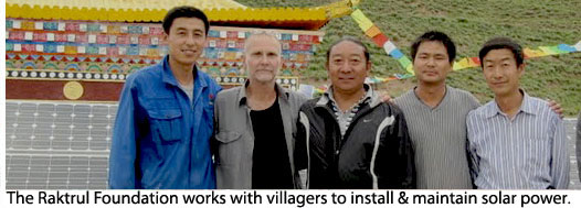 volunteers bring solar power to remote villages in eastern tibet